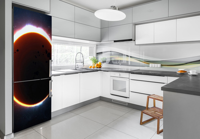 Autocolant pe frigider Eclipsă