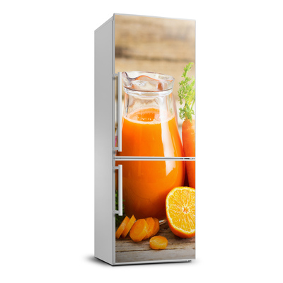 Autocolant frigider acasă suc de fructe