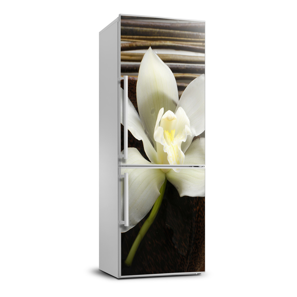Autocolant pe frigider Orhidee