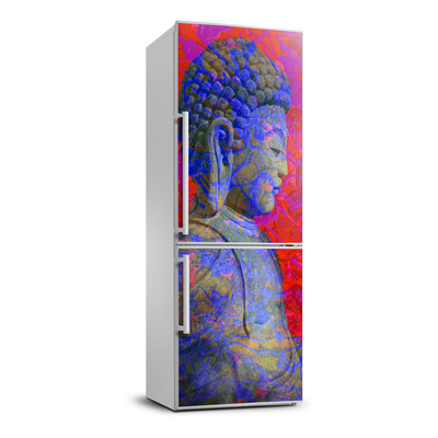 Autocolant pe frigider Abstracție buddha