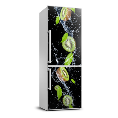 Autocolant frigider acasă kiwi