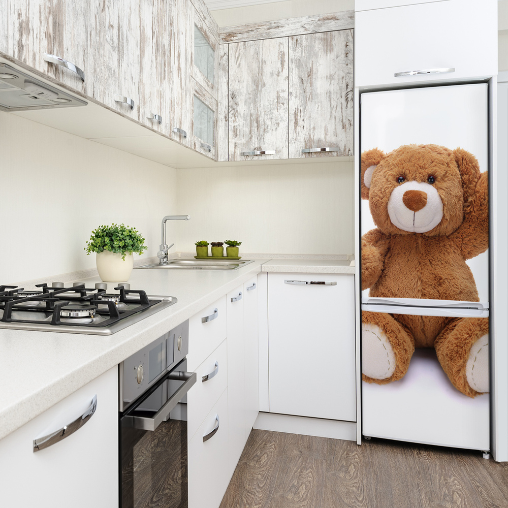 Autocolant pe frigider ursuleț