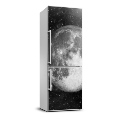 Autocolant pe frigider Lună