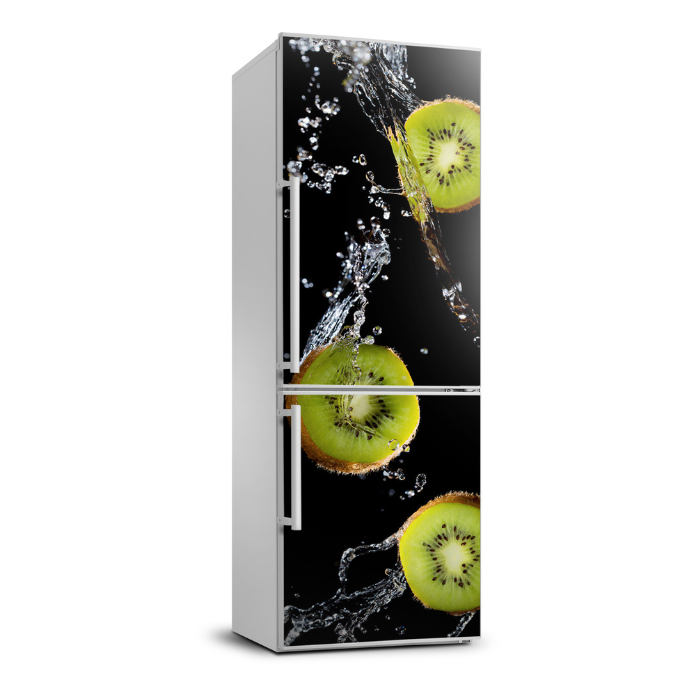 Foto Autocolant pentru piele al frigiderului kiwi