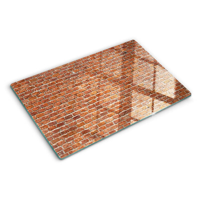 Tocător din sticlă Zid de cărămidă
