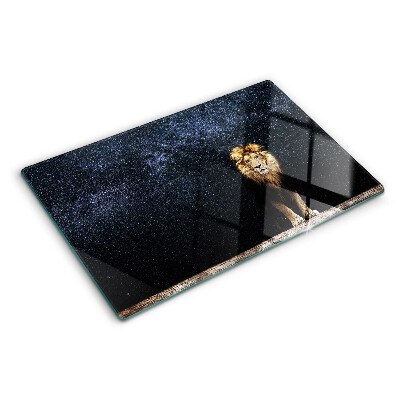 Tocător de bucătărie Leul și cerul plin de stele