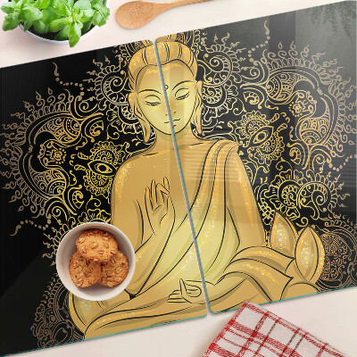 Tocător sticlă Buddha în meditație