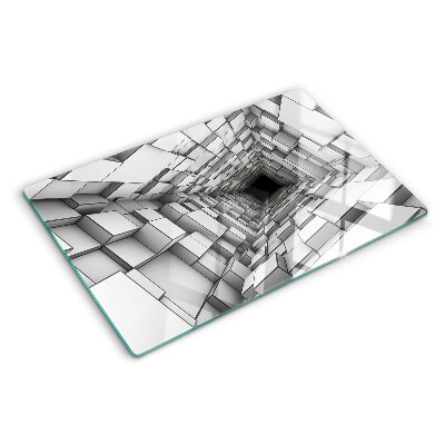 Tocător de bucătărie Labirint cub 3D