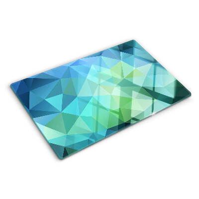 Tocător sticlă Model abstract geometric
