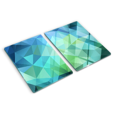 Tocător sticlă Model abstract geometric