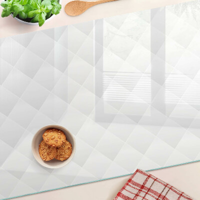 Tocător din sticlă Model de romb