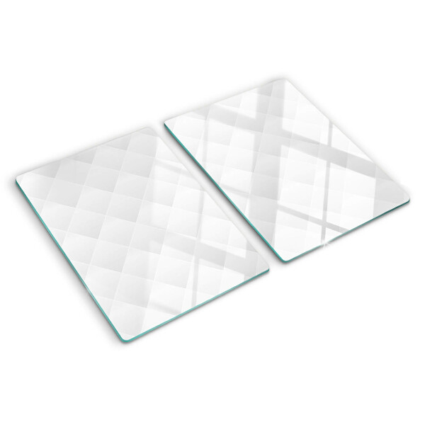 Tocător din sticlă Model de romb