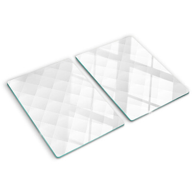 Tocător din sticlă Model de romb