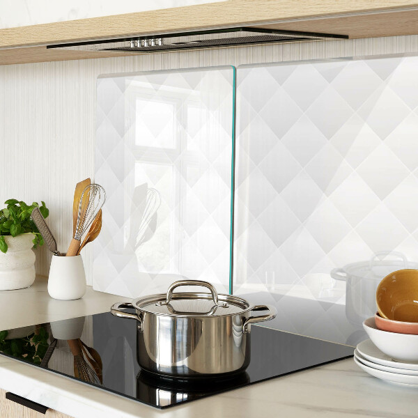 Tocător din sticlă Model de romb