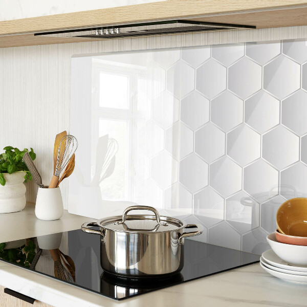 Tocător sticlă Model hexagonal