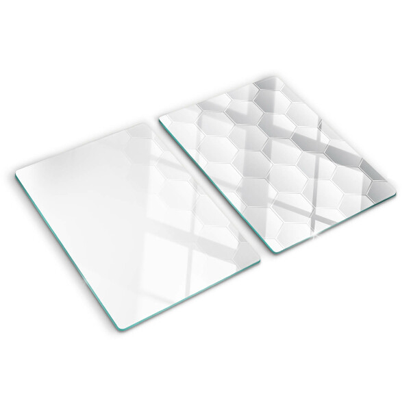 Tocător sticlă Model hexagonal