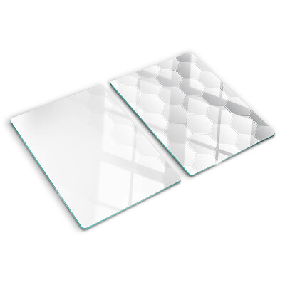 Tocător sticlă Model hexagonal