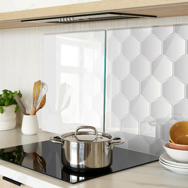 Tocător sticlă Model hexagonal