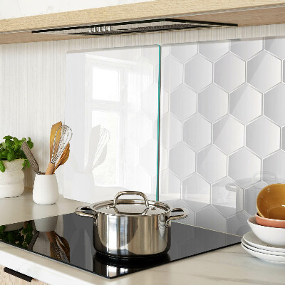 Tocător sticlă Model hexagonal