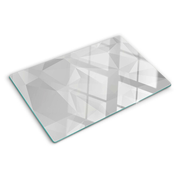 Tocător de bucătărie Geometrie în nuanțe de gri