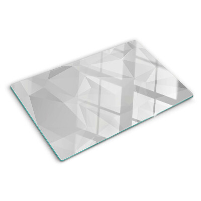 Tocător de bucătărie Geometrie în nuanțe de gri