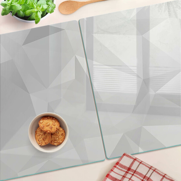 Tocător de bucătărie Geometrie în nuanțe de gri