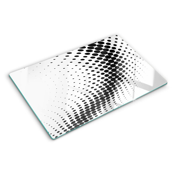 Tocător sticlă Motiv cu buline