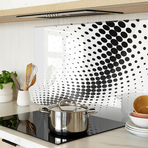 Tocător sticlă Motiv cu buline