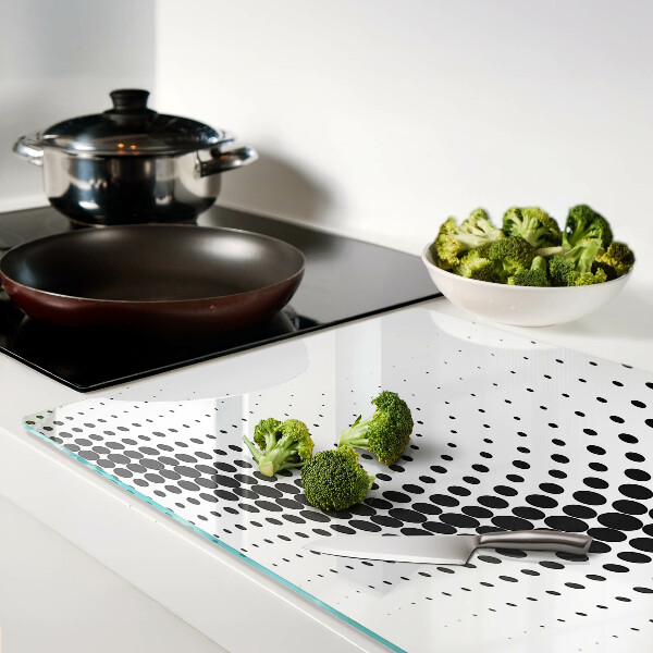 Tocător sticlă Motiv cu buline