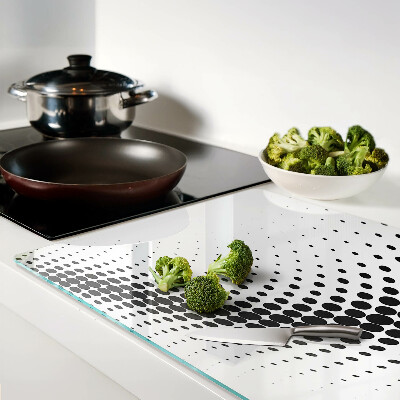 Tocător sticlă Motiv cu buline