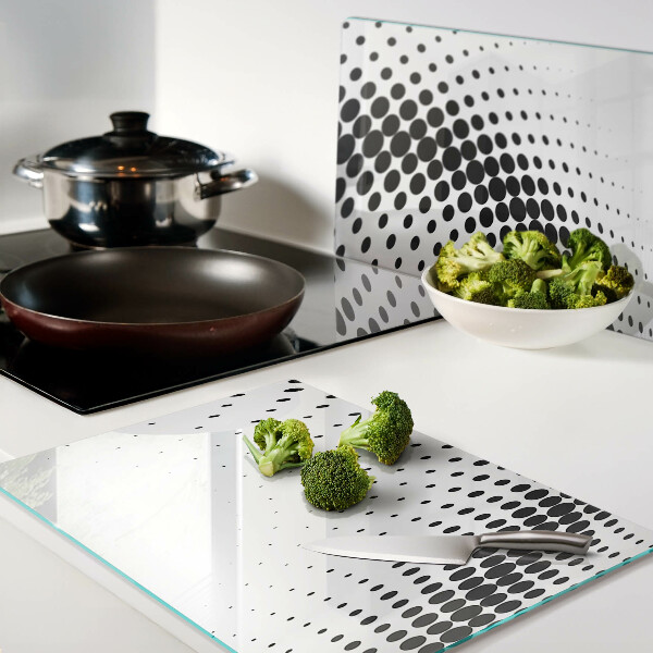 Tocător sticlă Motiv cu buline