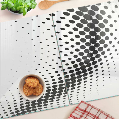 Tocător sticlă Motiv cu buline