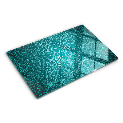 Tocător sticlă Model Paisley