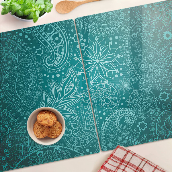 Tocător sticlă Model Paisley