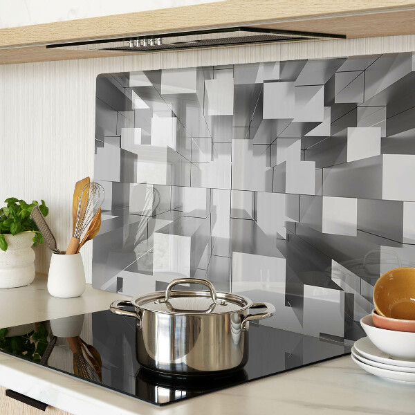 Tocător din sticlă Forme geometrice abstracte