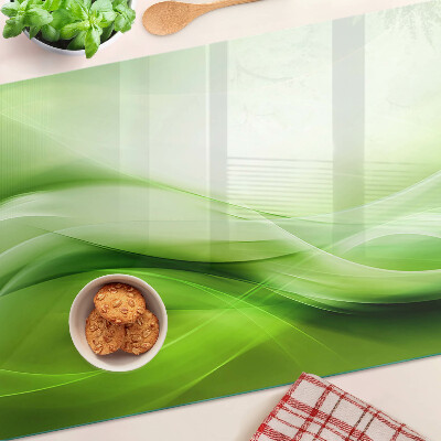 Tocător din sticlă Valuri verzi și gradienți