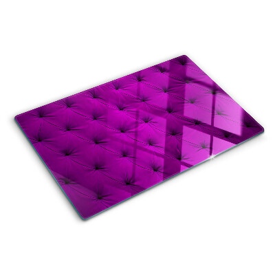 Tocător sticlă Matlasare violetă