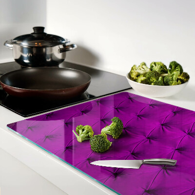 Tocător sticlă Matlasare violetă