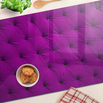 Tocător sticlă Matlasare violetă