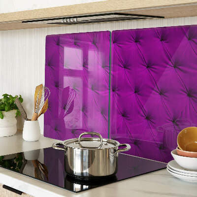 Tocător sticlă Matlasare violetă