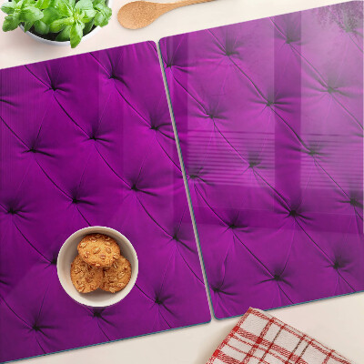 Tocător sticlă Matlasare violetă