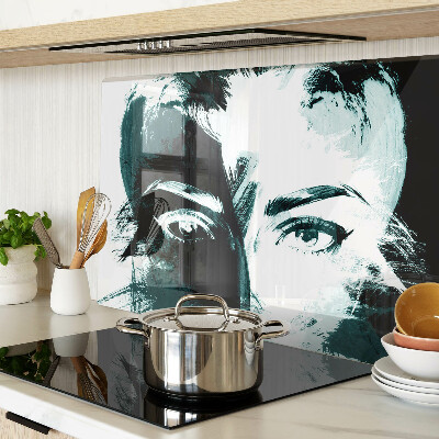 Tocător de bucătărie Portret în stil abstract