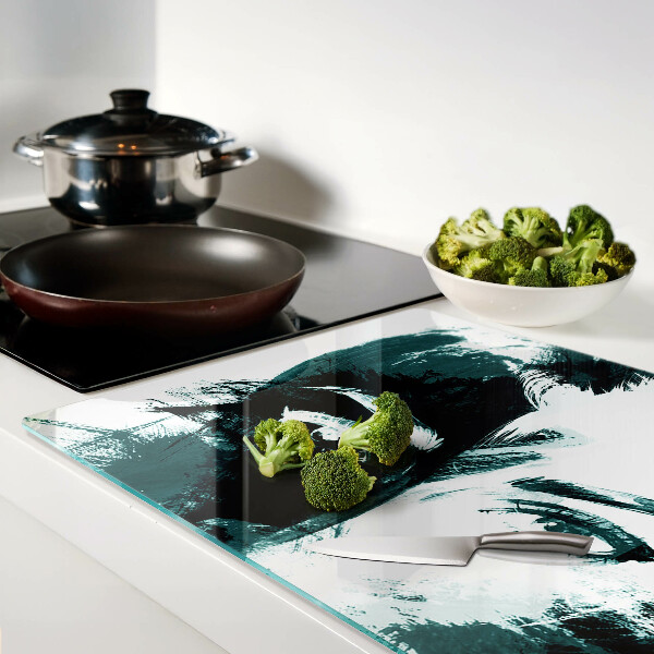 Tocător de bucătărie Portret în stil abstract