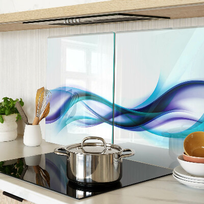 Tocător de bucătărie Valuri în nuanțe de albastru și turcoaz