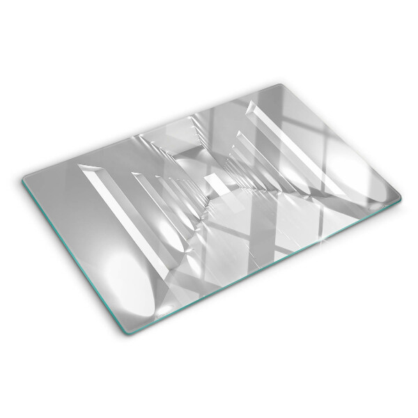 Tocător sticlă Labirint luminos abstract