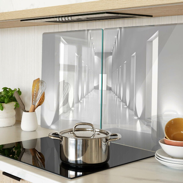 Tocător sticlă Labirint luminos abstract