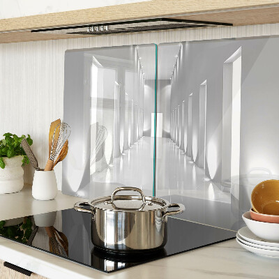 Tocător sticlă Labirint luminos abstract