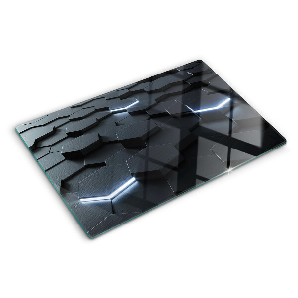 Tocător de bucătărie Model hexagonal cu efect 3D