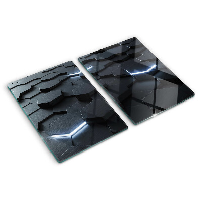 Tocător de bucătărie Model hexagonal cu efect 3D