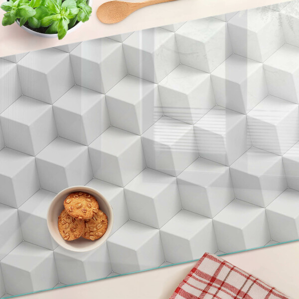 Tocător de bucătărie Model hexagonal tridimensional